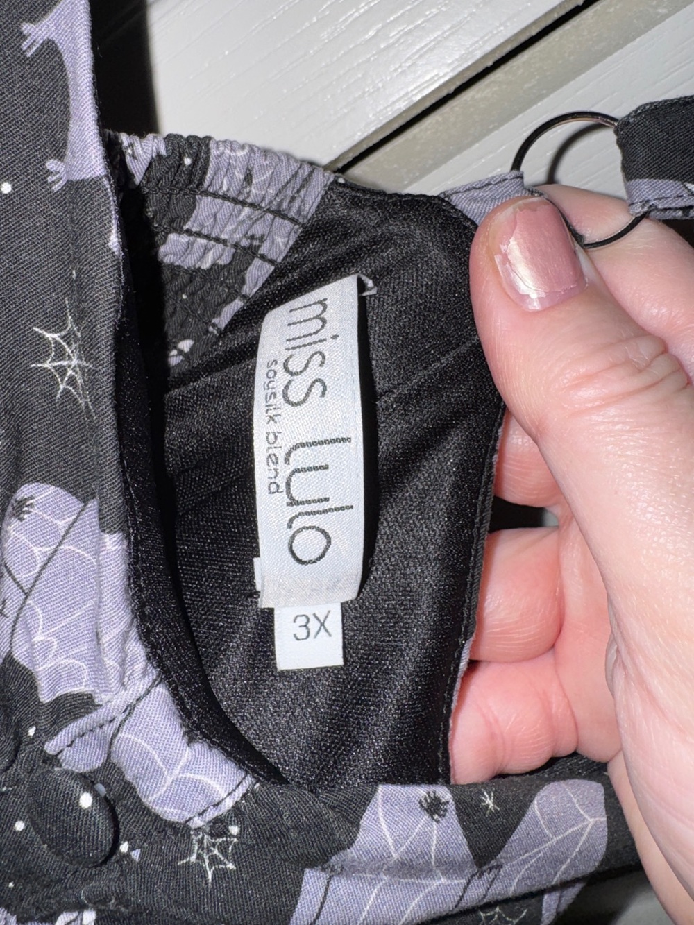 EUC Miss Lulo Eden Moonlit Bats Dress 3X - Picture 2 of 8